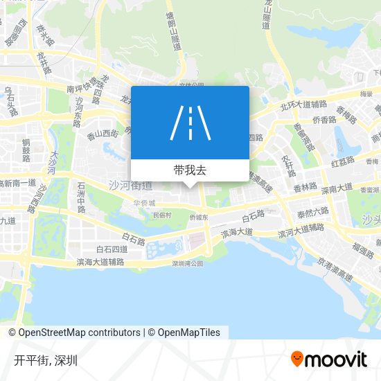开平街地图