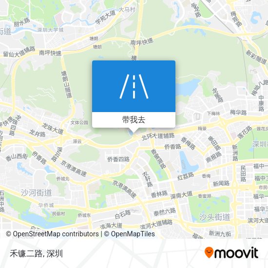 禾镰二路地图