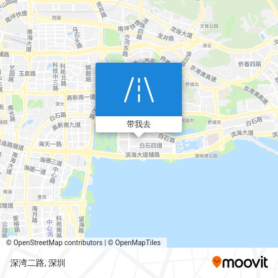 深湾二路地图