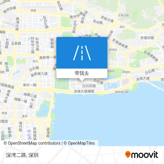 深湾二路地图