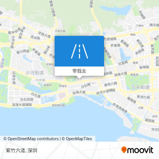 紫竹六道地图