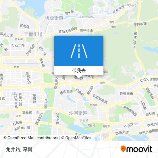 龙井路地图