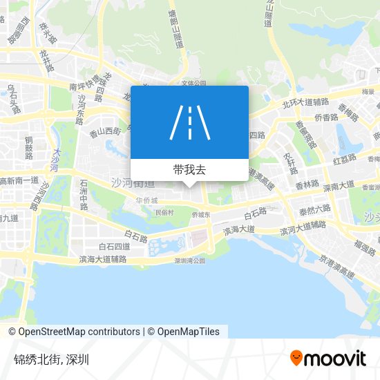 锦绣北街地图