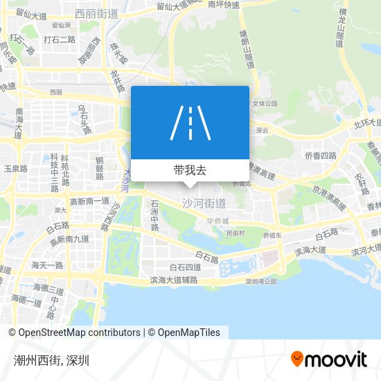 潮州西街地图