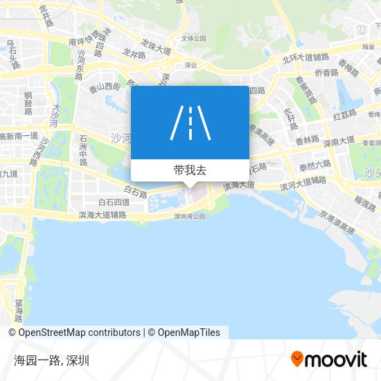海园一路地图