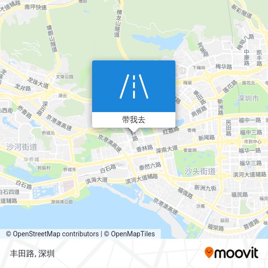 丰田路地图