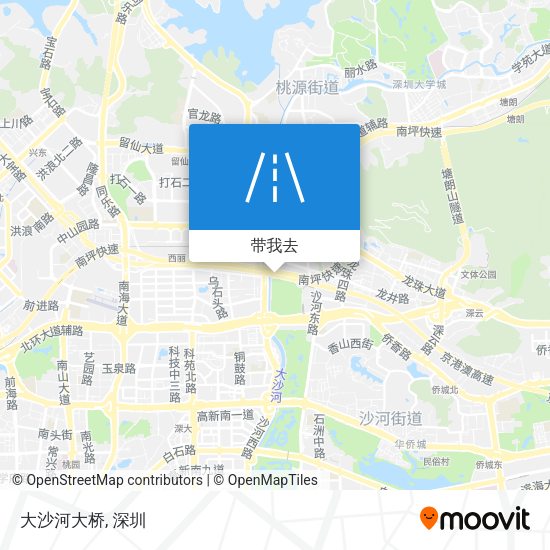 大沙河大桥地图