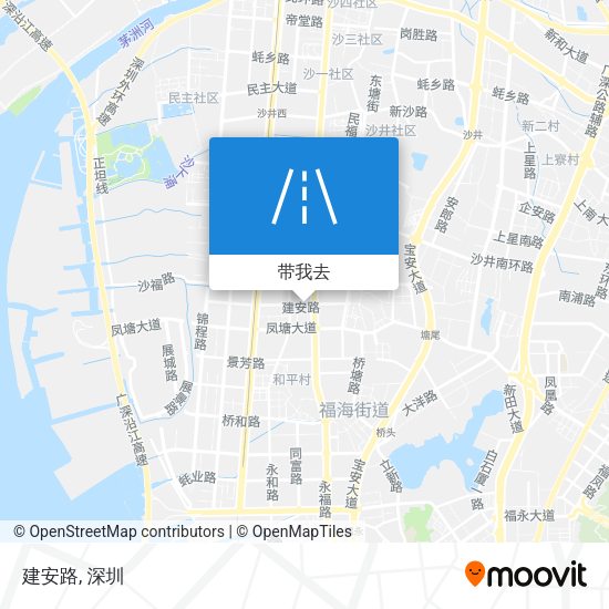 建安路地图