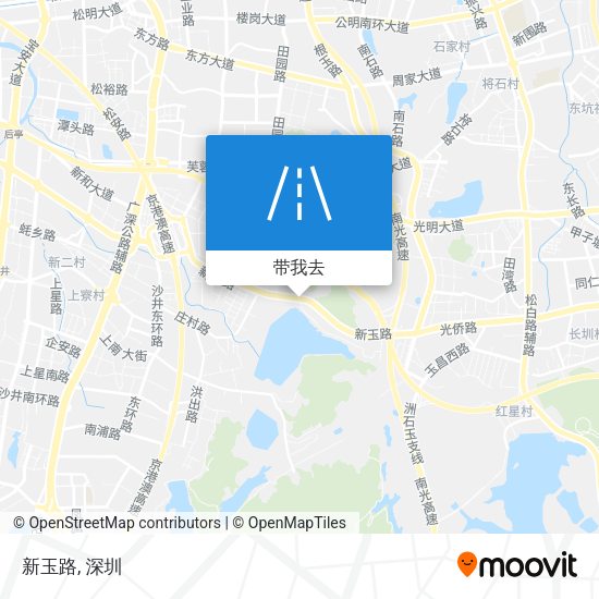 新玉路地图