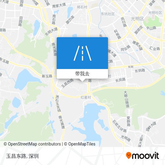 玉昌东路地图