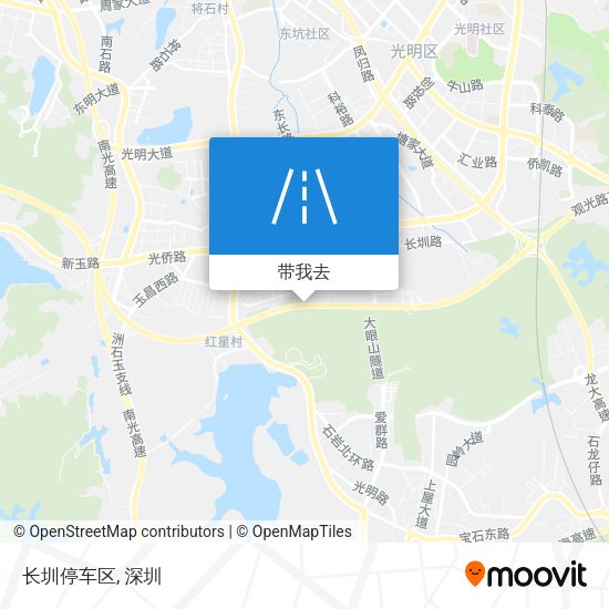长圳停车区地图