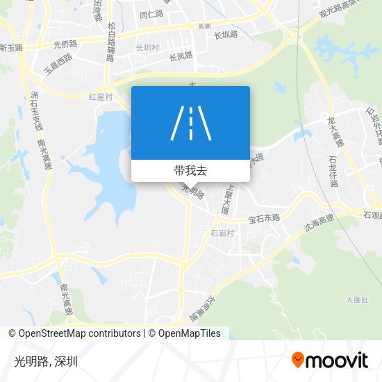 光明路地图