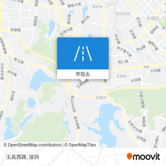 玉昌西路地图