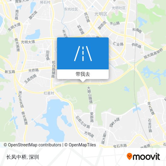 长凤中桥地图