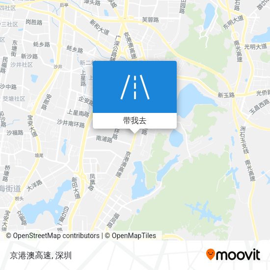 京港澳高速地图