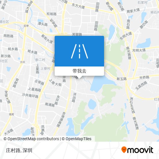 庄村路地图