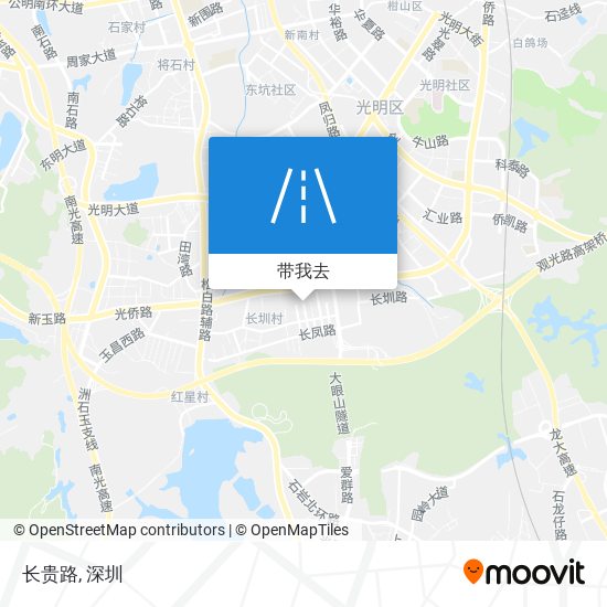 长贵路地图