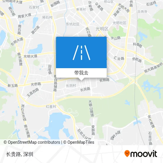 长贵路地图