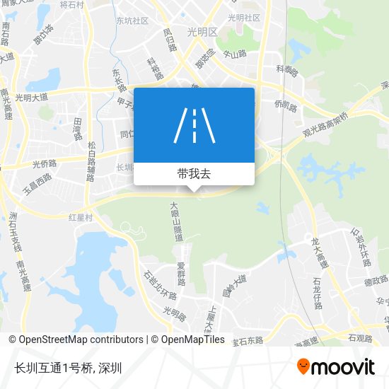 长圳互通1号桥地图