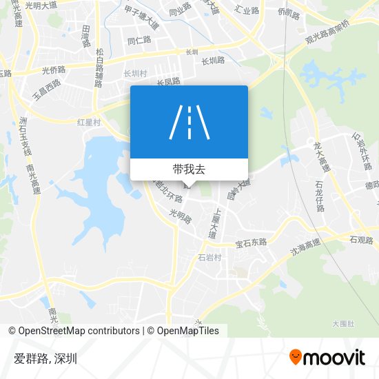 爱群路地图