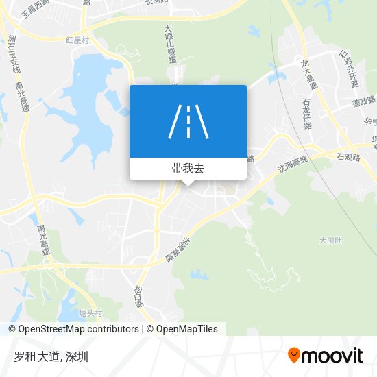 罗租大道地图