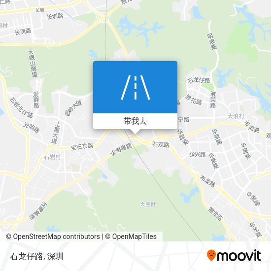 石龙仔路地图