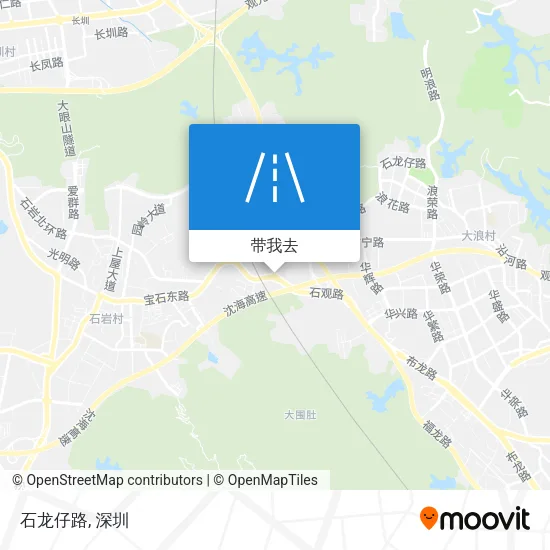 石龙仔路地图