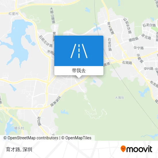 育才路地图