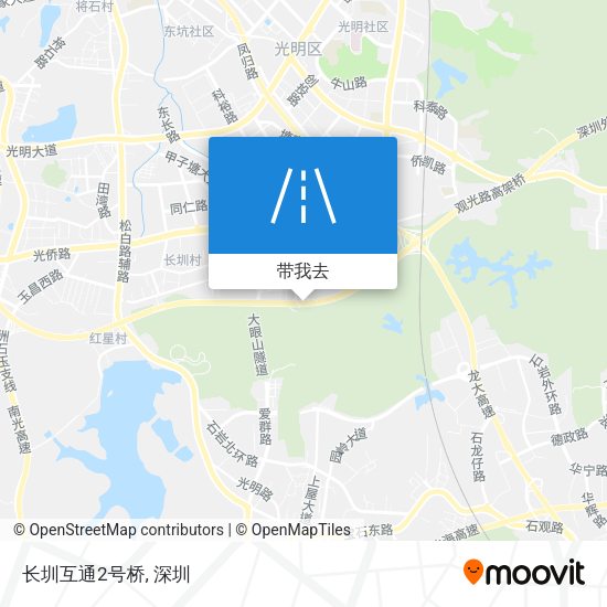 长圳互通2号桥地图