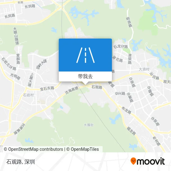 石观路地图