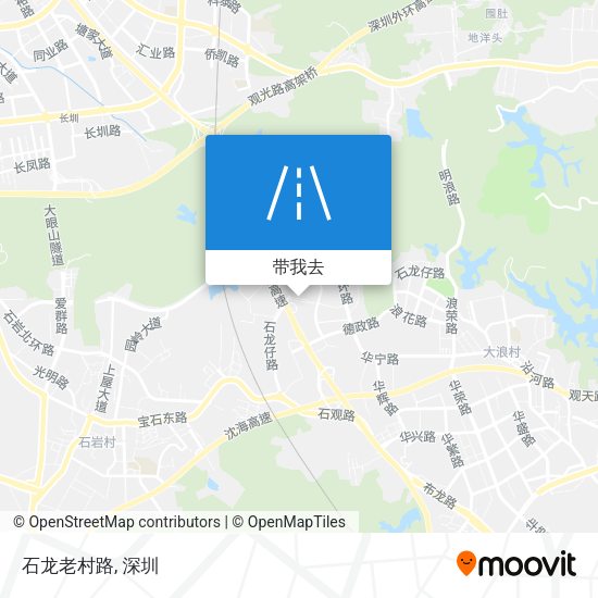 石龙老村路地图