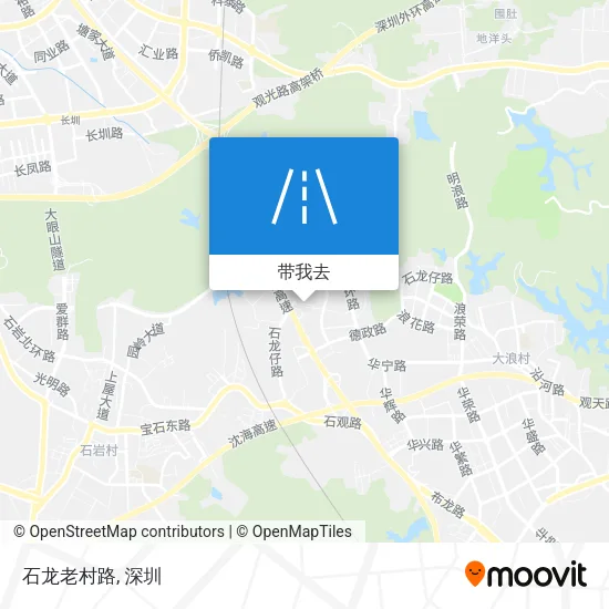 石龙老村路地图
