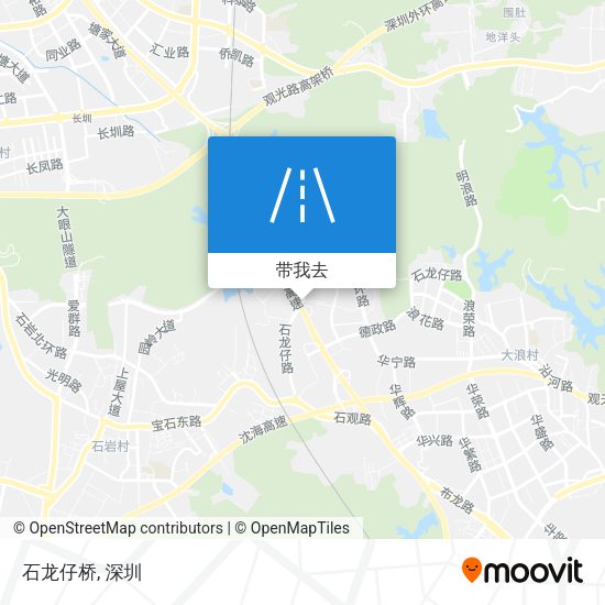 石龙仔桥地图