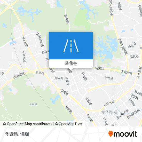 华霆路地图