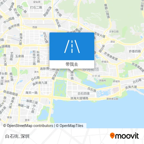白石街地图