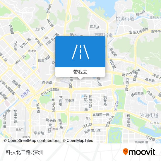 科技北二路地图