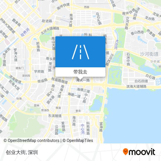 创业大街地图
