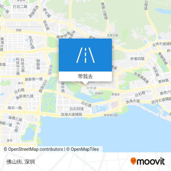 佛山街地图