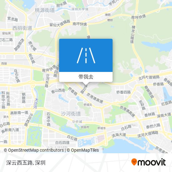 深云西五路地图