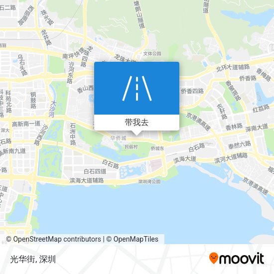 光华街地图
