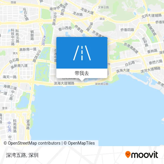 深湾五路地图