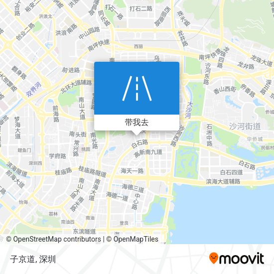 子京道地图