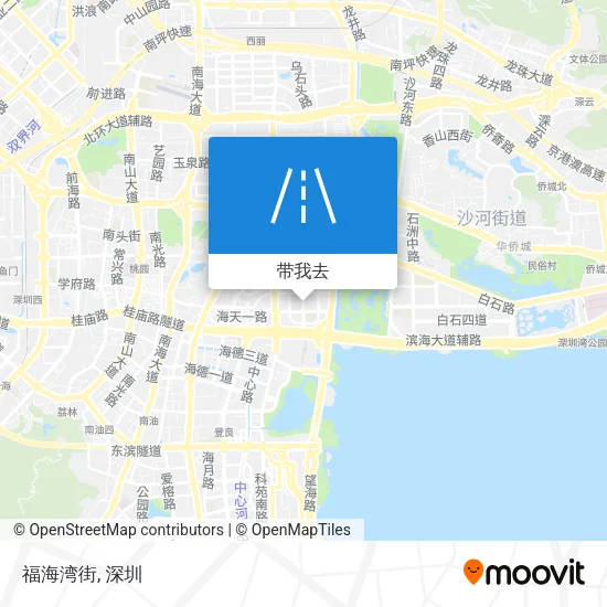 福海湾街地图