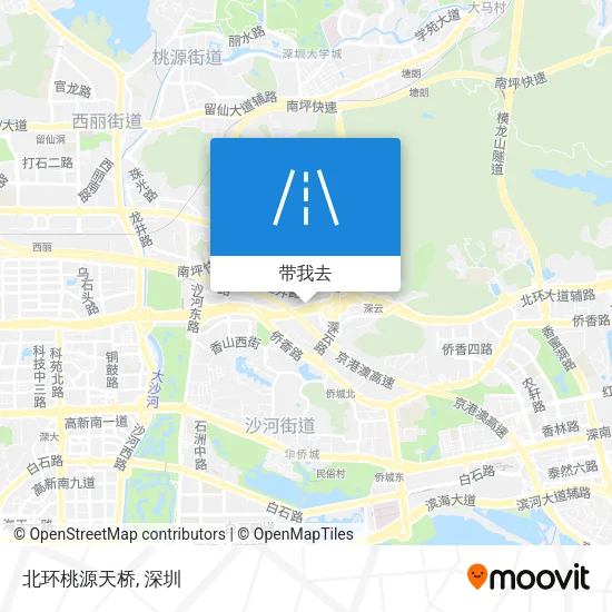 北环桃源天桥地图