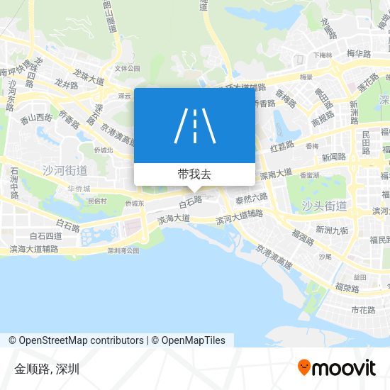 金顺路地图