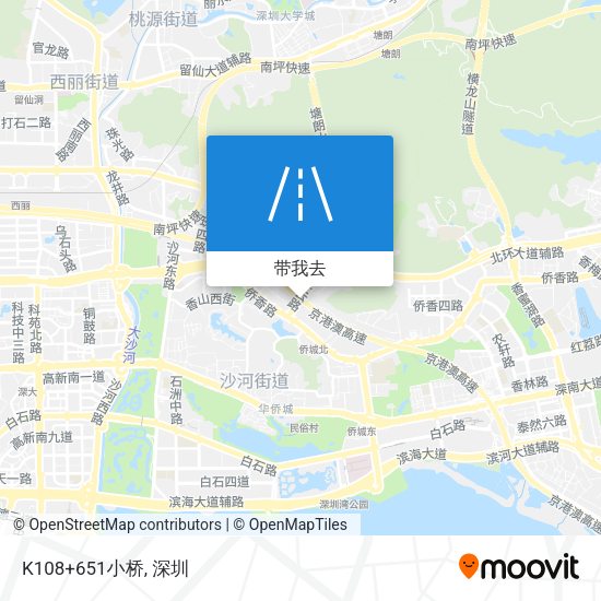 K108+651小桥地图