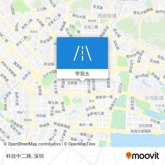 科技中二路地图