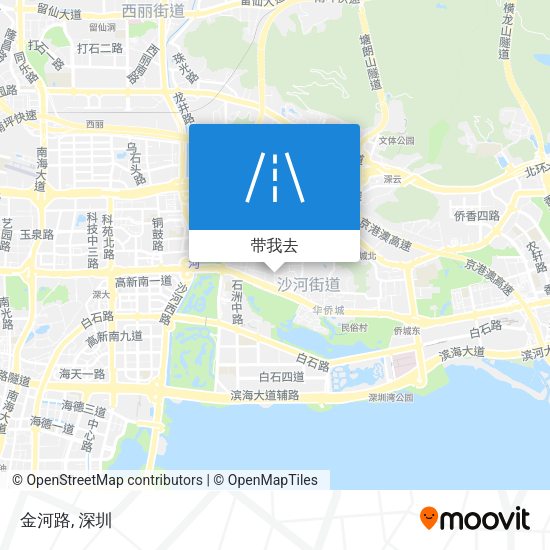 金河路地图