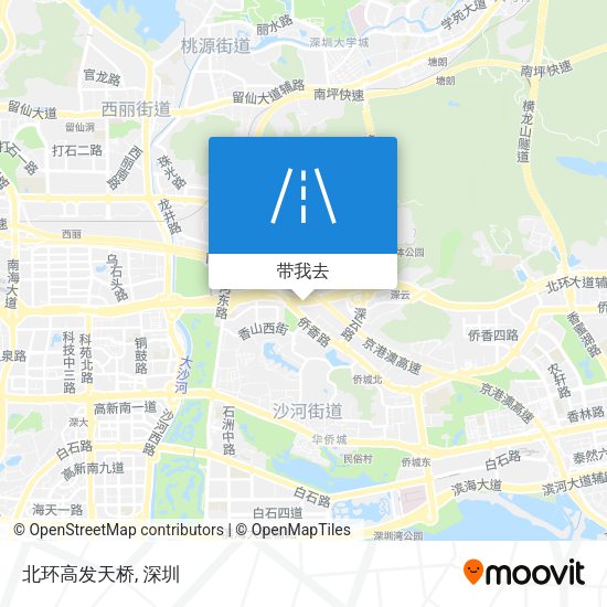 北环高发天桥地图