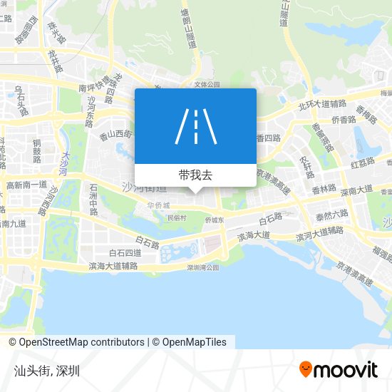 汕头街地图